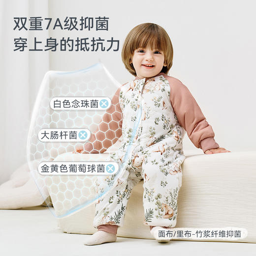 【2025年秋冬新品】ibaby×outlast太空科技恒温针织分腿睡袋宝宝睡被 商品图4