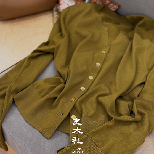 【特价不退不换】【部分现货】良木礼美丽诺羊毛开衫（1013） 商品图3