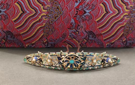 抹额 孔雀羽毛 鹦鹉羽毛 商品图0