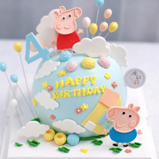 小猪佩奇（有翻糖配件需提前24小时预订） 商品图0