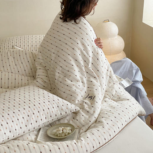 自然醒色织酵洗云感被TD 商品图7