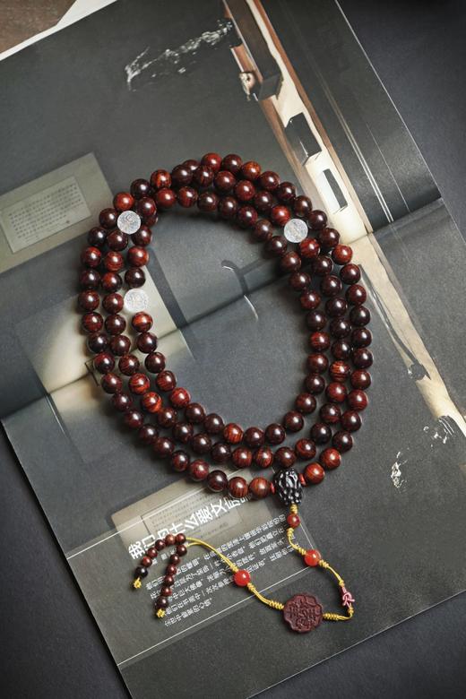 6205 海黄 油梨老料手串1.2x108颗 商品图0