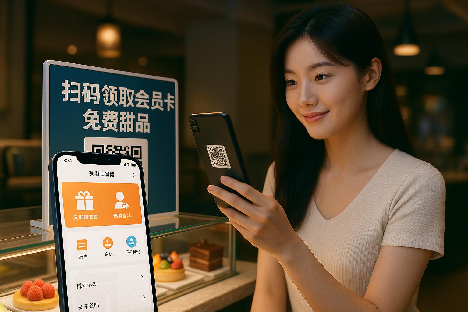 如何通过会员活动免费领取甜品？