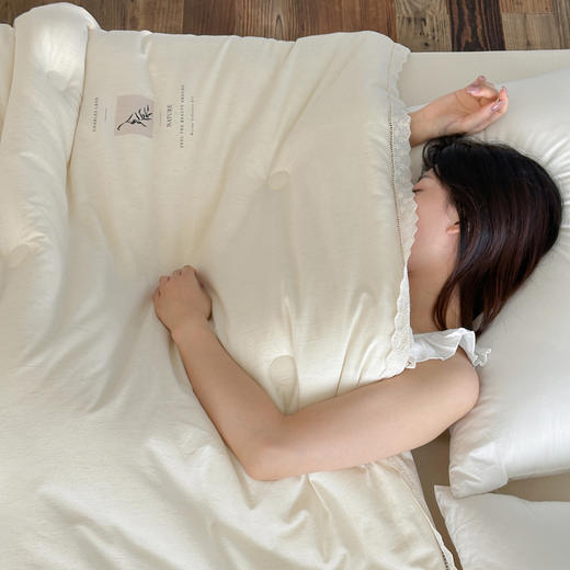 【换季出清】自然醒素染棉麻蚕丝蛋白被TD 商品图8