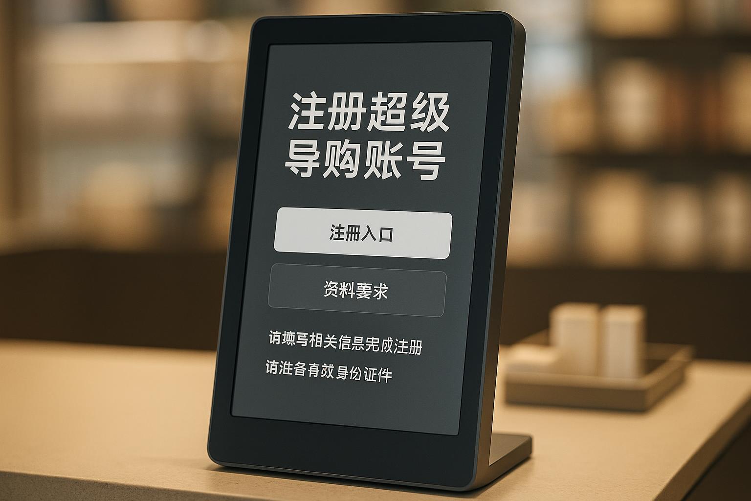 注册前需要准备哪些材料？