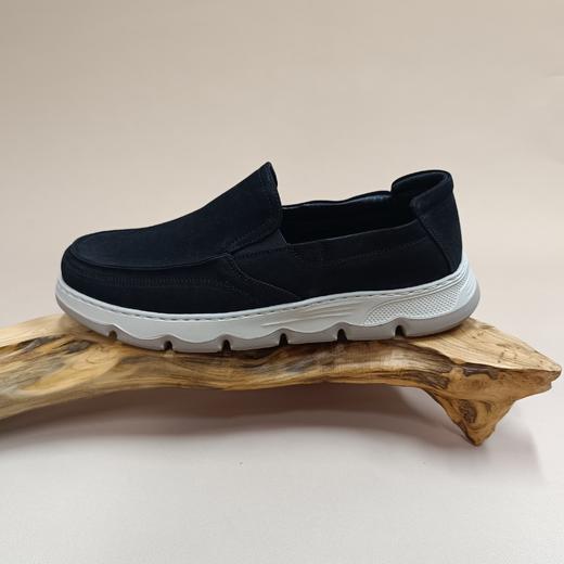 【七夕礼】西村名物2025年秋季新款软底软面男士休闲鞋国潮圆头男鞋X15CW31191 商品图4