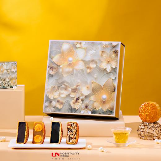 【快递】礼月岭南·羊城锦绣大四喜月饼180g×4枚 商品图0