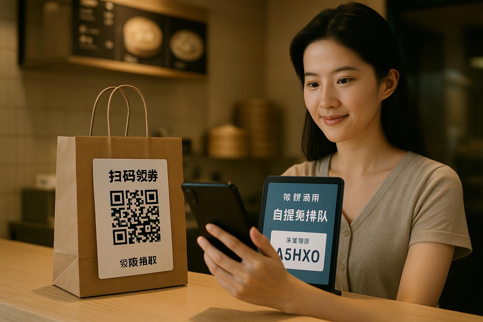 用外卖包装引导客户扫码，如何实现二次转化？