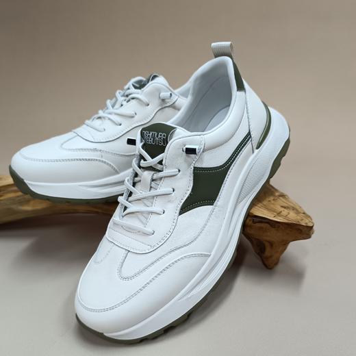 【七夕礼】西村名物2025年秋季新款【潮流板鞋]复古撞色轻便男士休闲鞋国潮圆头男鞋X15CW31181 商品图0