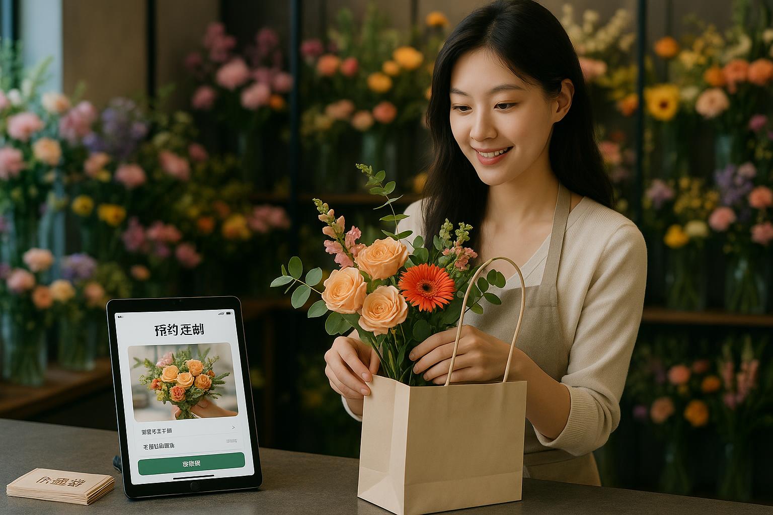 小程序如何帮花店快速引流？