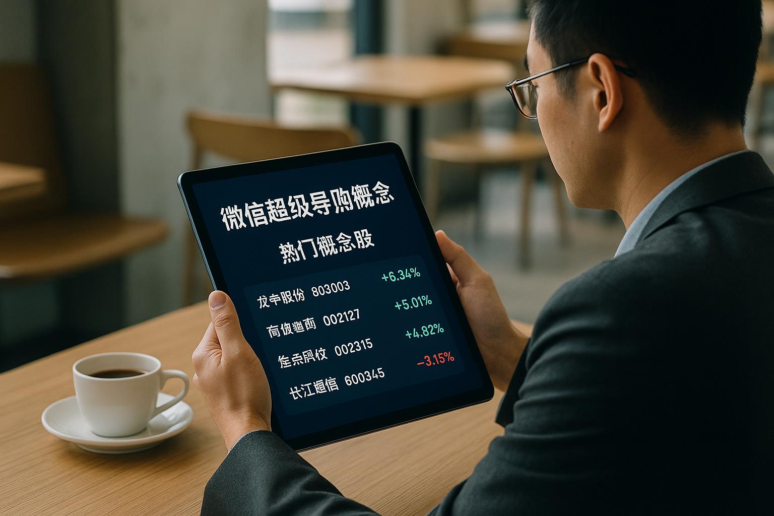哪些公司属于微信超级导购概念股？