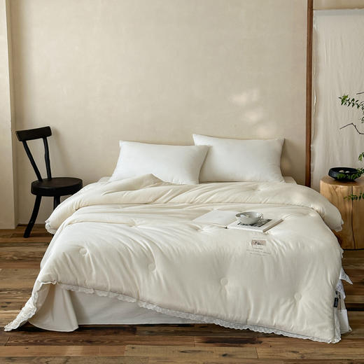 【换季出清】自然醒素染棉麻蚕丝蛋白被TD 商品图1