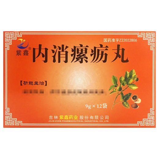 【紫鑫】内消瘰疬丸 9g*12袋/盒 商品图0