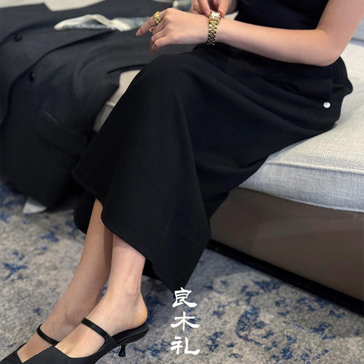 【特价不退不换】良木礼开叉半裙（Q258367） 商品图2