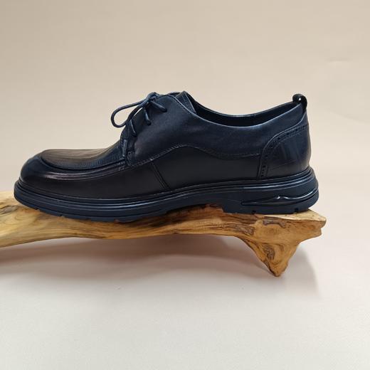 【七夕礼】西村名物2025年秋季新款商务正装男士压花潮鞋男鞋X15CV31271 商品图5