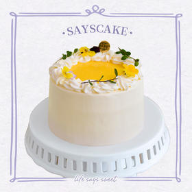 盛夏柠香莓莓戚风 Lemon Blueberry Chiffon Cake