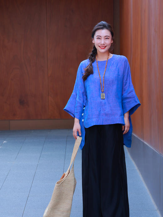 【抖音专属】夏离·新中式上衣（25810064-夏离） 商品图1