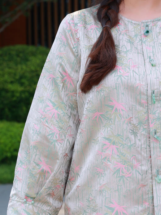 【2026东衣作】新中式衬衫（24710687瓷秘） 商品图4