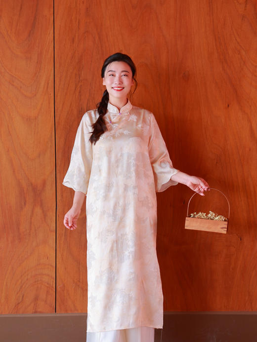 【2026东衣作】漫朵·旗袍连衣裙（23807432桑蕾） 商品图1