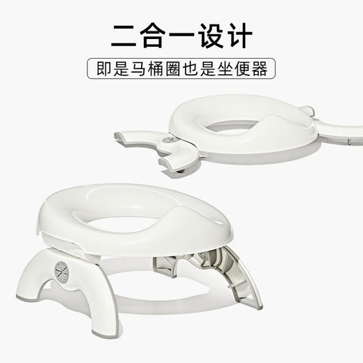 OXO  二合一马桶圈 灰  OXOC63116100 商品图1