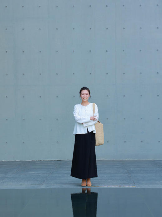 【抖音专属】久念·新中式上衣（25810041-缟羽） 商品图3