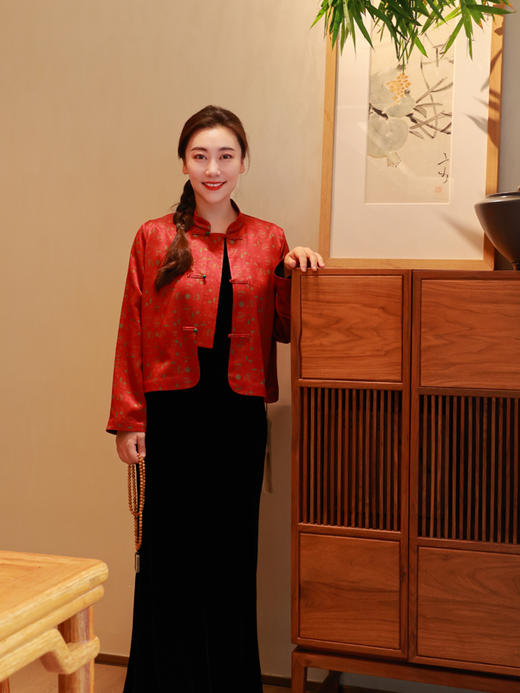 【抖音专属】岁囍·中式小衫（23810469-岁囍) 商品图3