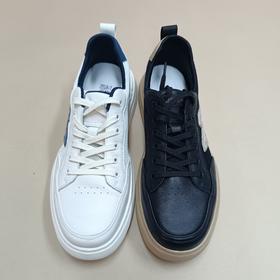 【七夕礼】西村名物2025年秋季新款舒适透气运动休闲厚底潮流百搭男板鞋X15AW16291