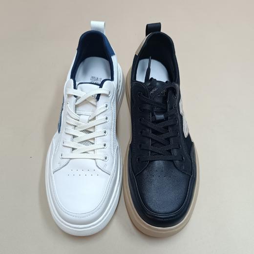 【七夕礼】西村名物2025年秋季新款舒适透气运动休闲厚底潮流百搭男板鞋X15AW16291 商品图0