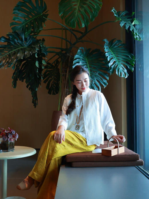 【2026东衣作】新中式马甲（25804055澜心） 商品图4