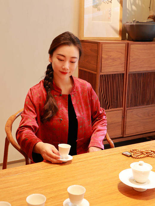 【抖音专属】岁囍·中式小衫（23810469-岁囍) 商品图4