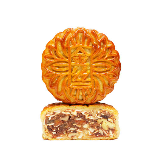 月饼 梧州桂香苑金丝火腿月185g*4礼盒装 商品图4