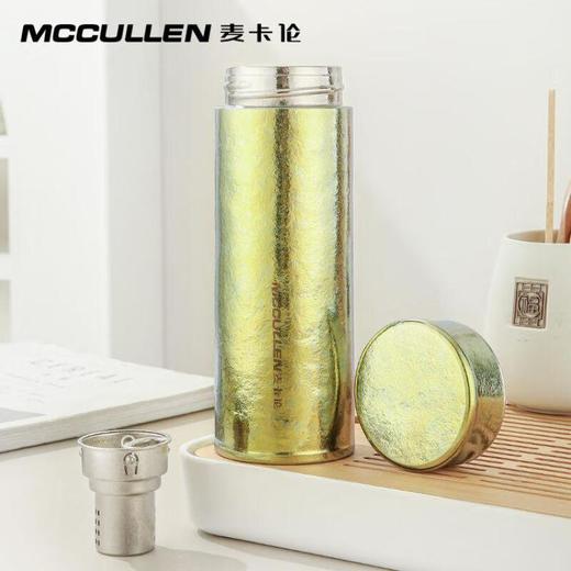麦卡伦 纯钛保温杯 水杯闷泡茶杯 400ml/个 商品图2