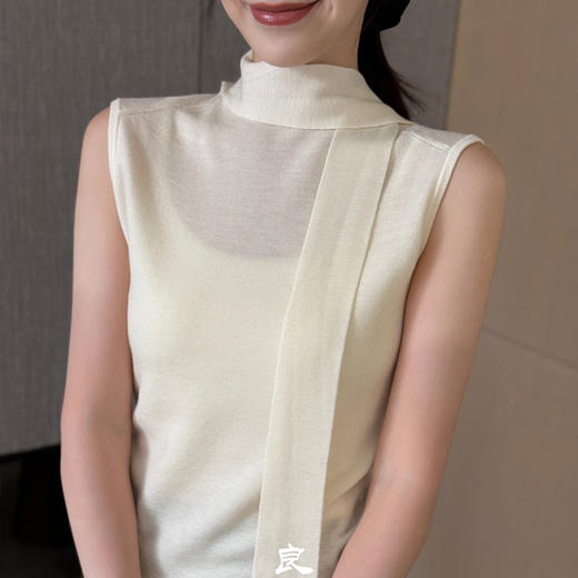 【现货】良木礼羊毛飘带毛衣（Q8158） 商品图3