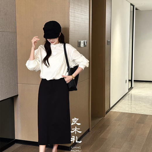 【不退不换】良木礼小三角休闲衬衫（Q258272） 商品图1