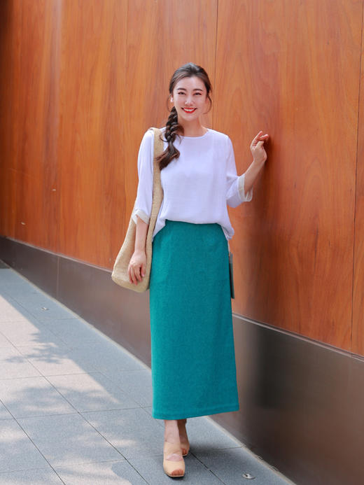 【2026东衣作】半裙（24706757B法翠） 商品图1