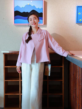 【2026东衣作】花野·外套（22705124粉黛）