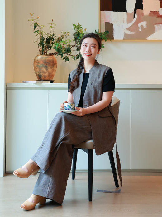 【2026东衣作】新中式马甲（25804011无极） 商品图4