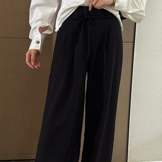 【特价不退换】【现货】良木礼系带西裤（258492） 商品图6