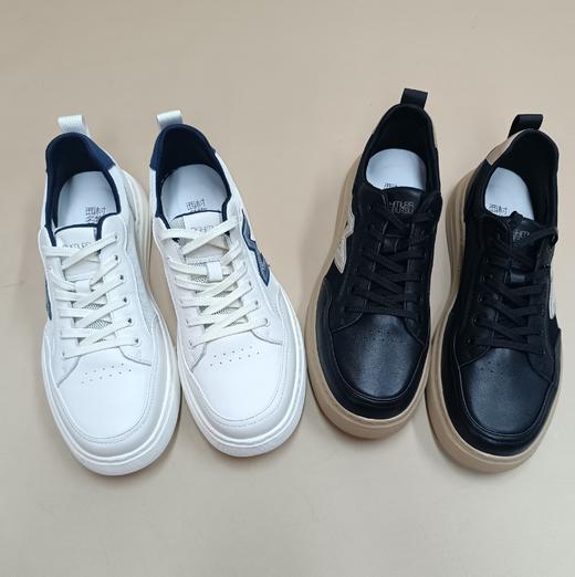 【七夕礼】西村名物2025年秋季新款舒适透气运动休闲厚底潮流百搭男板鞋X15AW16291 商品图1