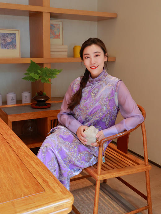 【2026东衣作】新中式半裙（25806088不争D983-1) 商品图3