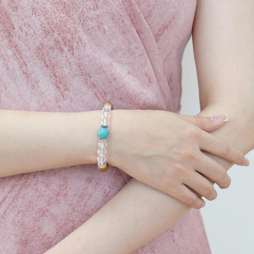 敦煌文创手链 【飞天芪韵】黄芪当归茯苓中药手串 非遗技艺合香首饰 商品图10