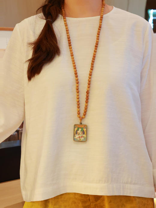 【2026东衣作】水云之涧·新中式上衣（25708182芸白） 商品图4