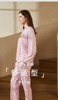TZ竹纤维女士时尚印花圆领长袖长款家居套2337 商品缩略图1