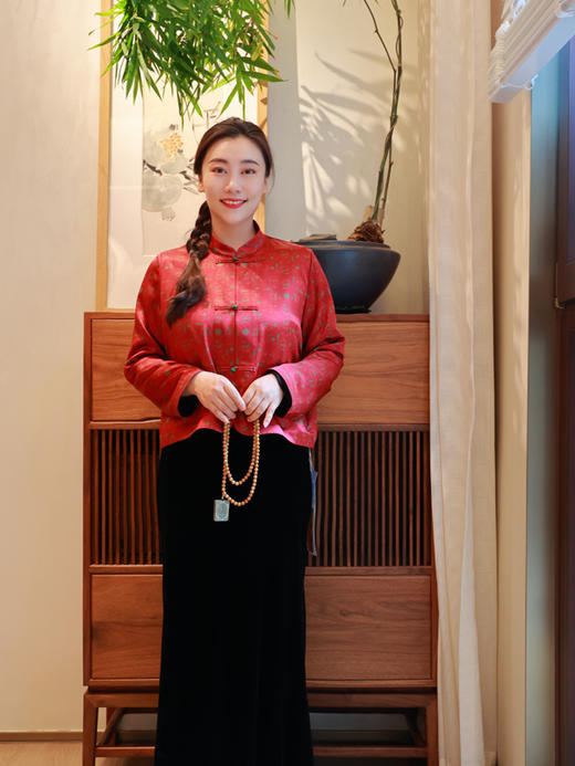 【抖音专属】岁囍·中式小衫（23810469-岁囍) 商品图1