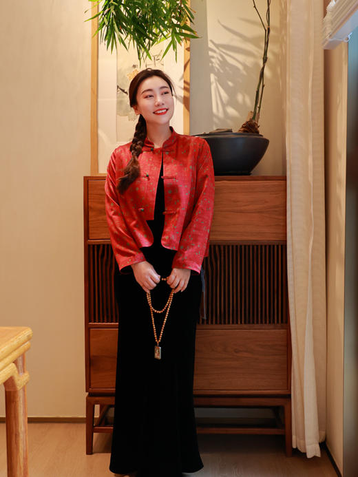 【抖音专属】岁囍·中式小衫（23810469-岁囍) 商品图0