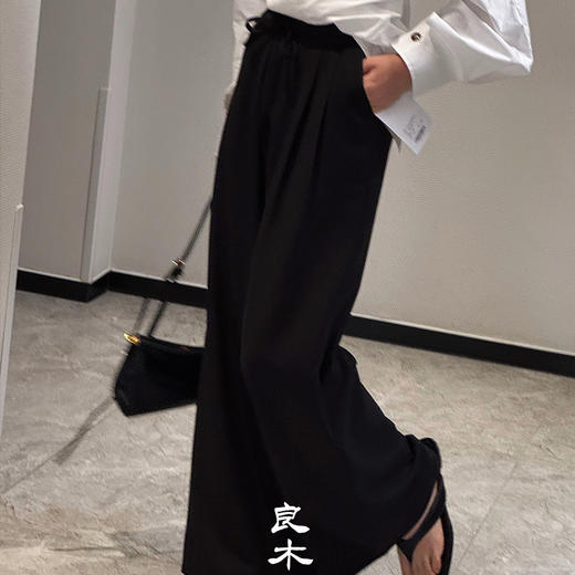 【特价不退换】【现货】良木礼系带西裤（258492） 商品图0