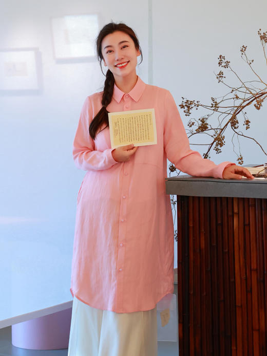 【2026东衣作】衬衫（22810078合欢-结缘款） 商品图2