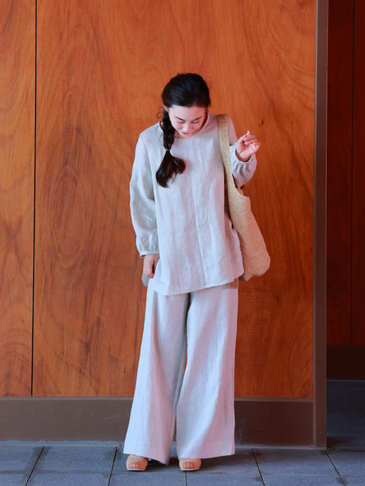 【抖音专属】朝露·阔腿裤（24709615露色） 商品图2