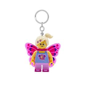 乐高 人物系列 蝴蝶女孩 发光钥匙扣