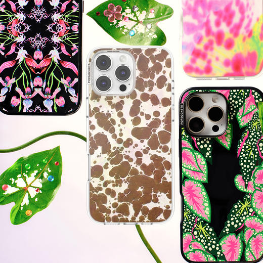 【生长力】斑纹土壤 POPCASE手机壳 MagSafe Popcase磁吸款 iPhone16/15/14 棕色 商品图1